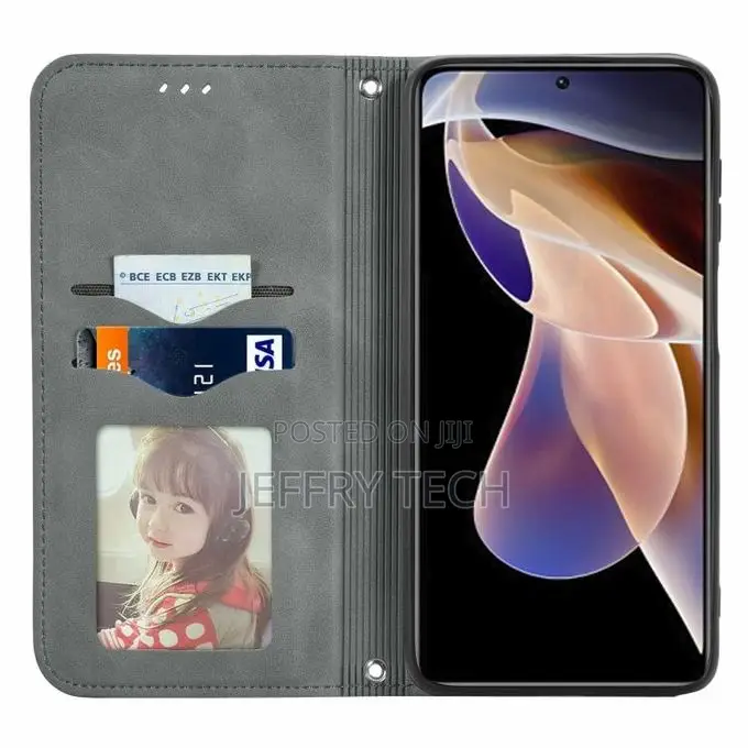 Skin Feel Leather Case for Xiaomi Redmi Note 11 Pro China