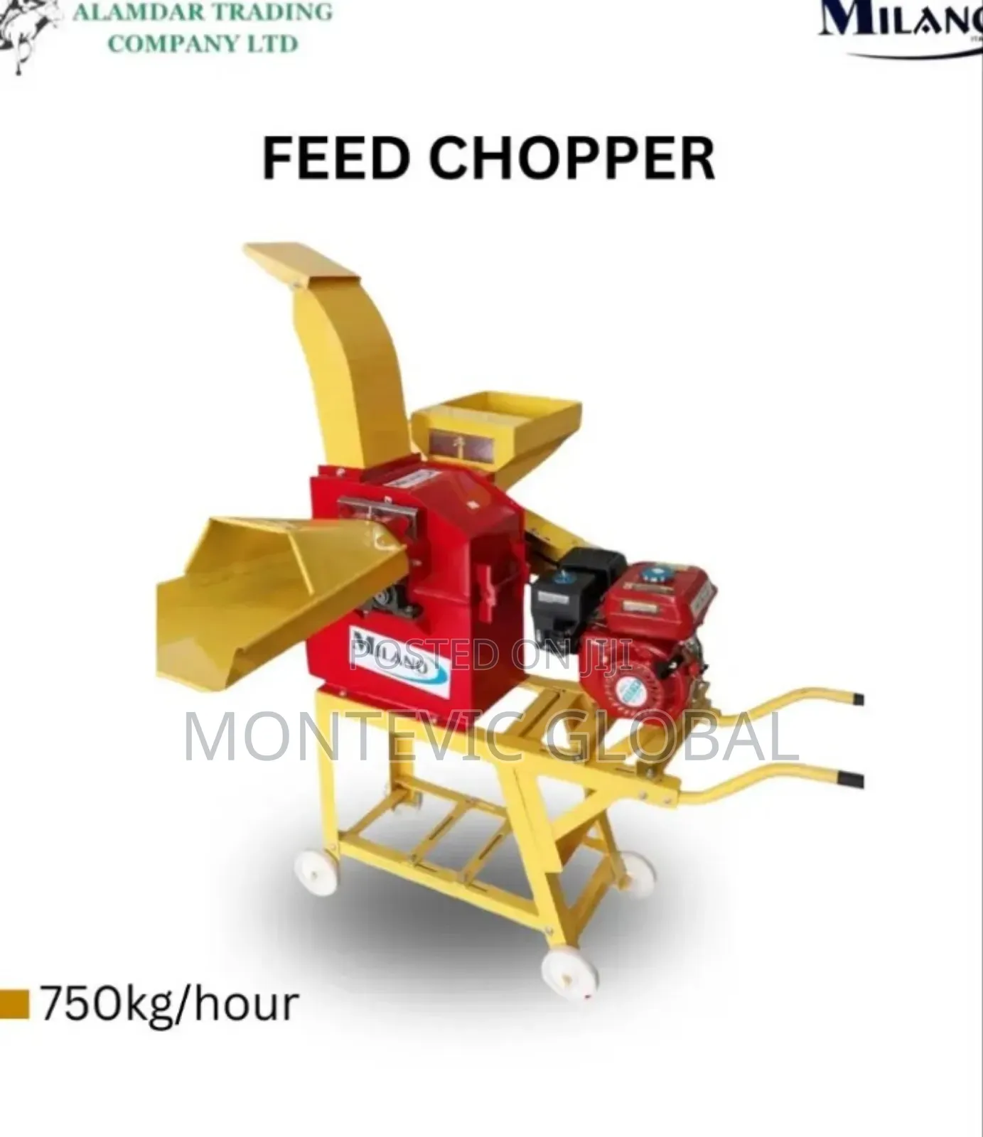 Milano Feed Chopper 750kg/Hour