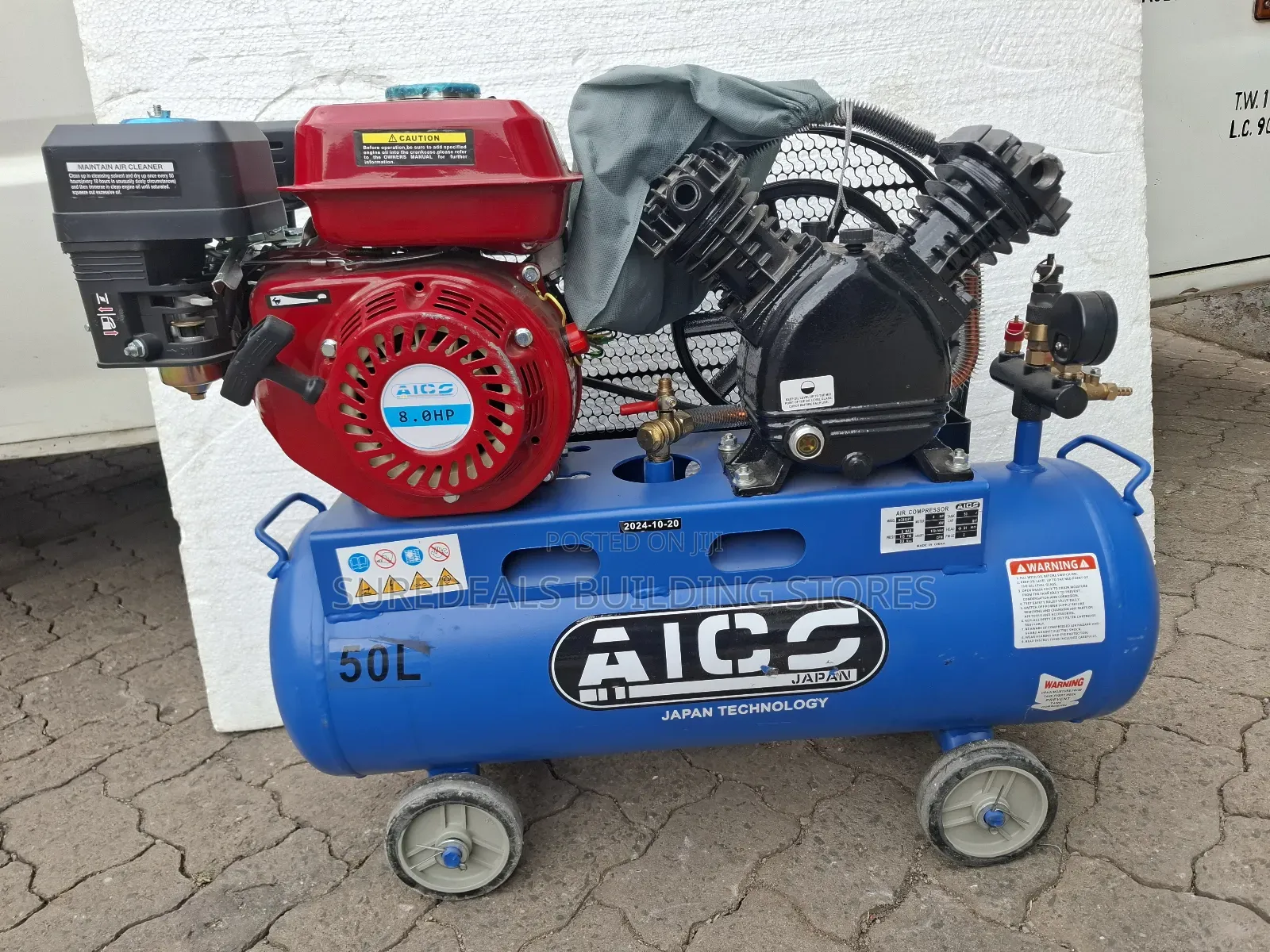 50ltrs Engine Driven Air Compressor