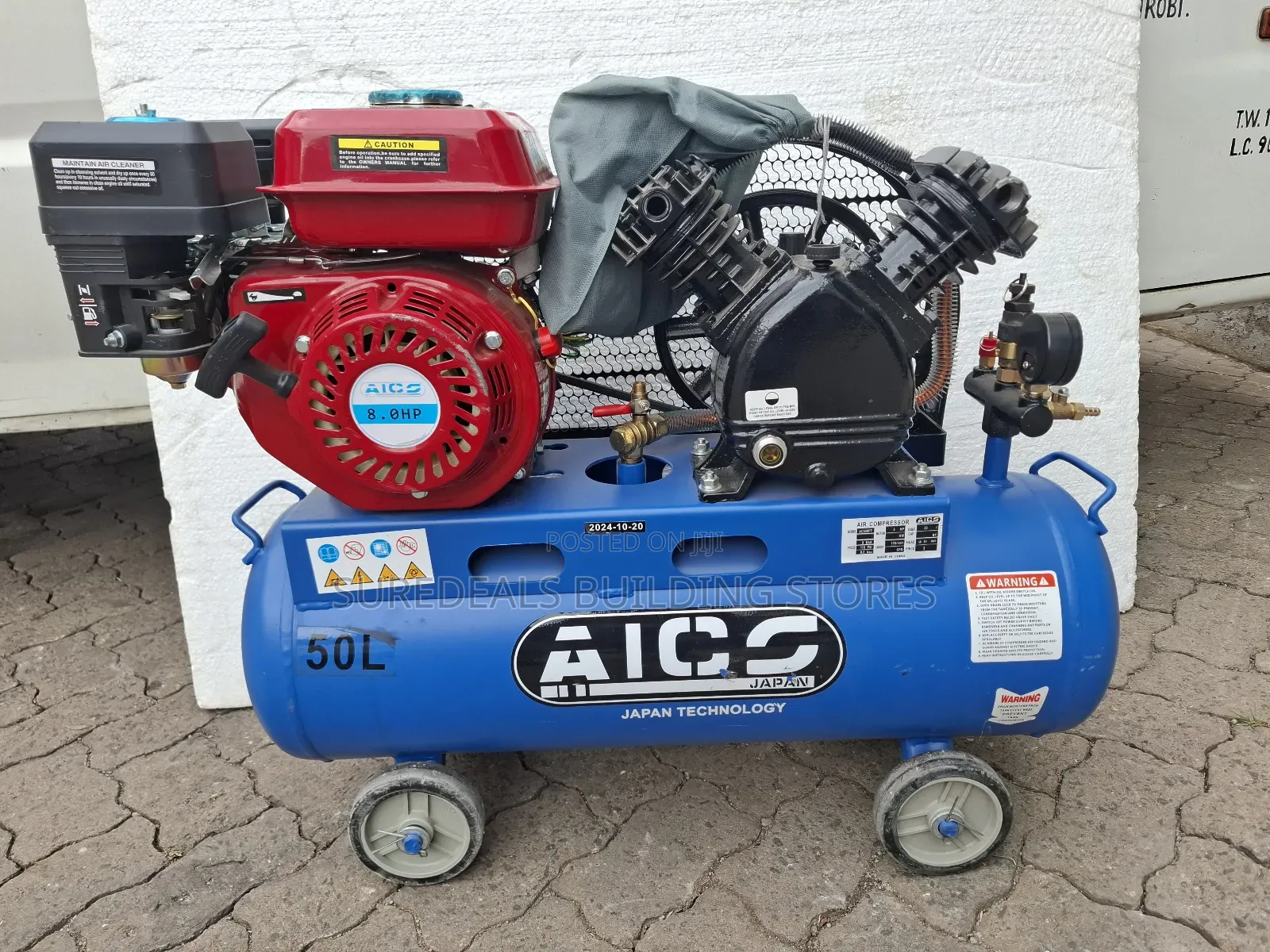 Aico Japan Compressor Engine Driven 50ltrs