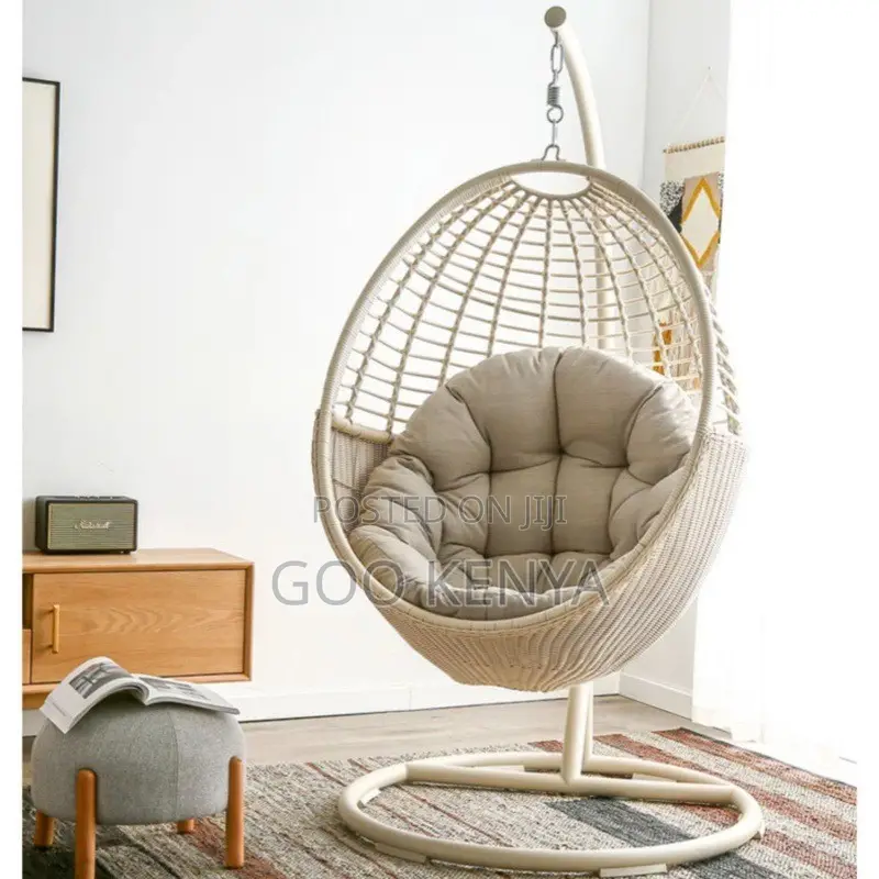 Outdoor Furniture ; Round Ratten Weaving Basket Sofa Hanging