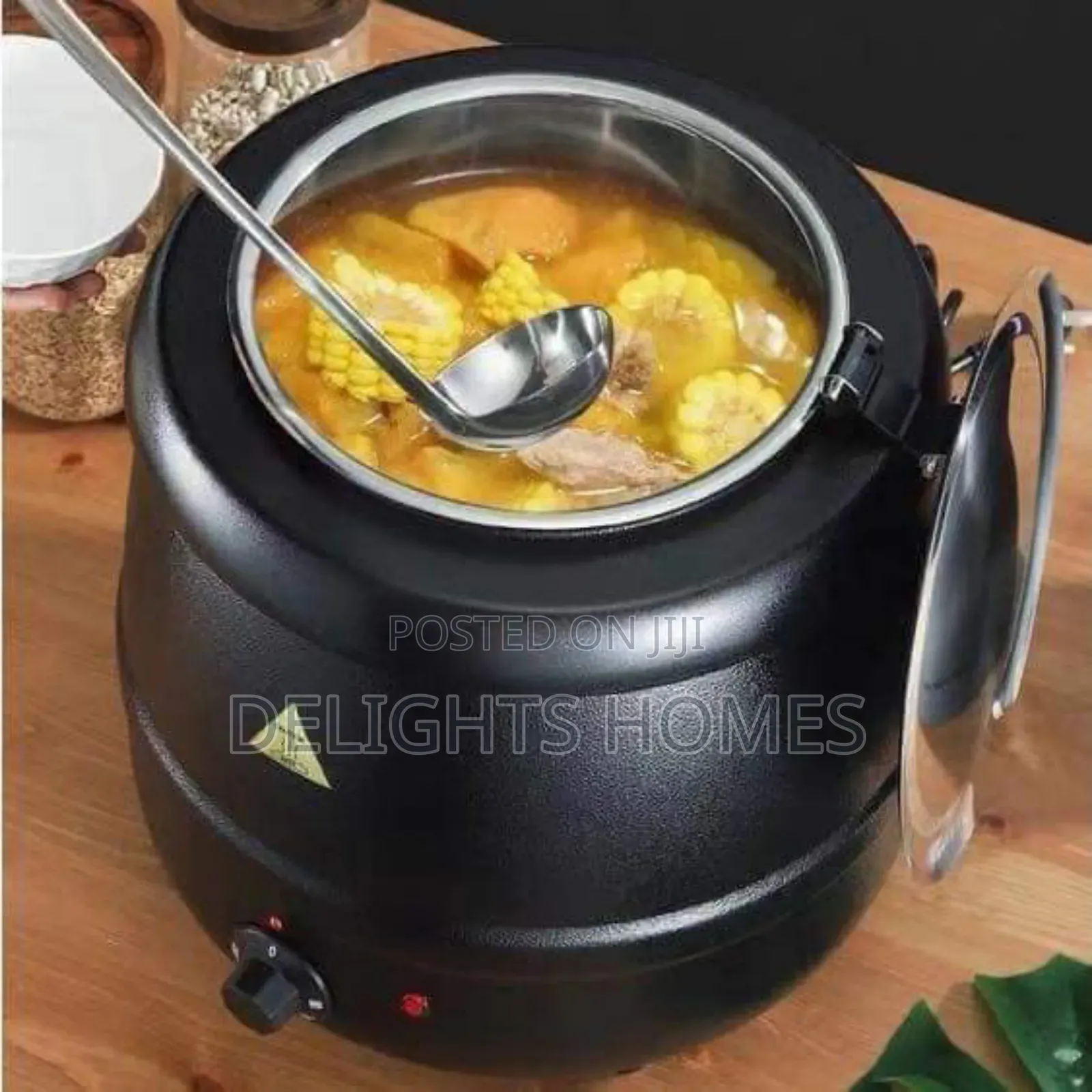 10 LTRS Electric Soup Warmer Tureen Kettle-Ult