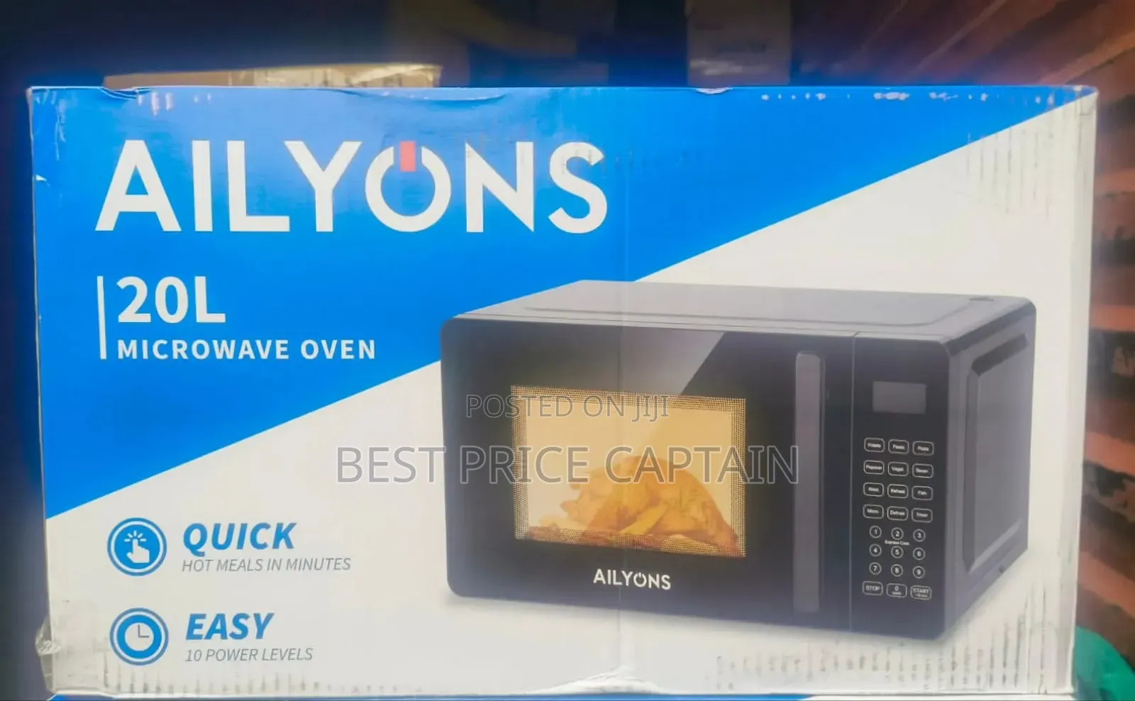 20 Litres Ailyons Digital Microwave
