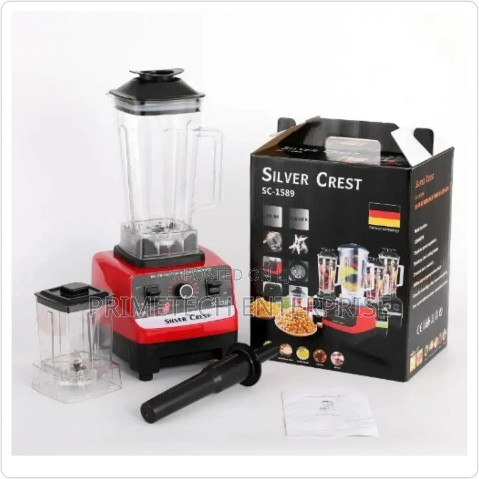 6in 1 Silver Crest Blender
