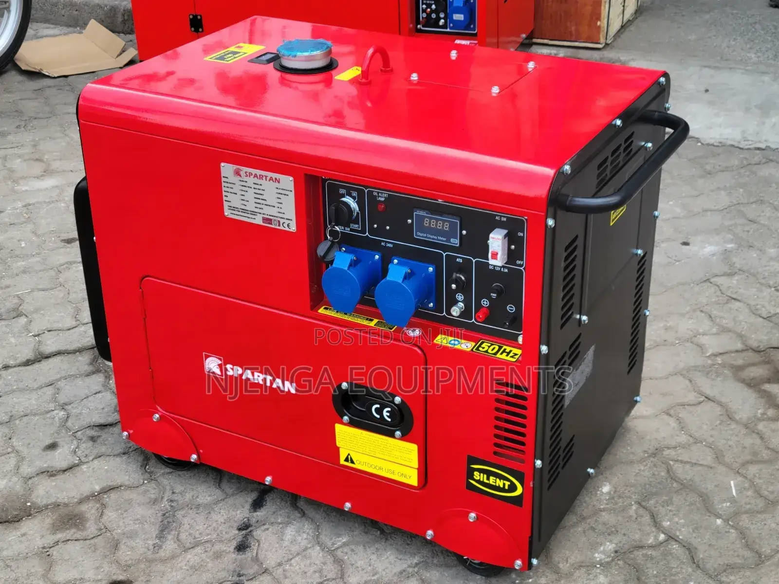 Spartan Silent Series Sldg10s – 10kva Generator