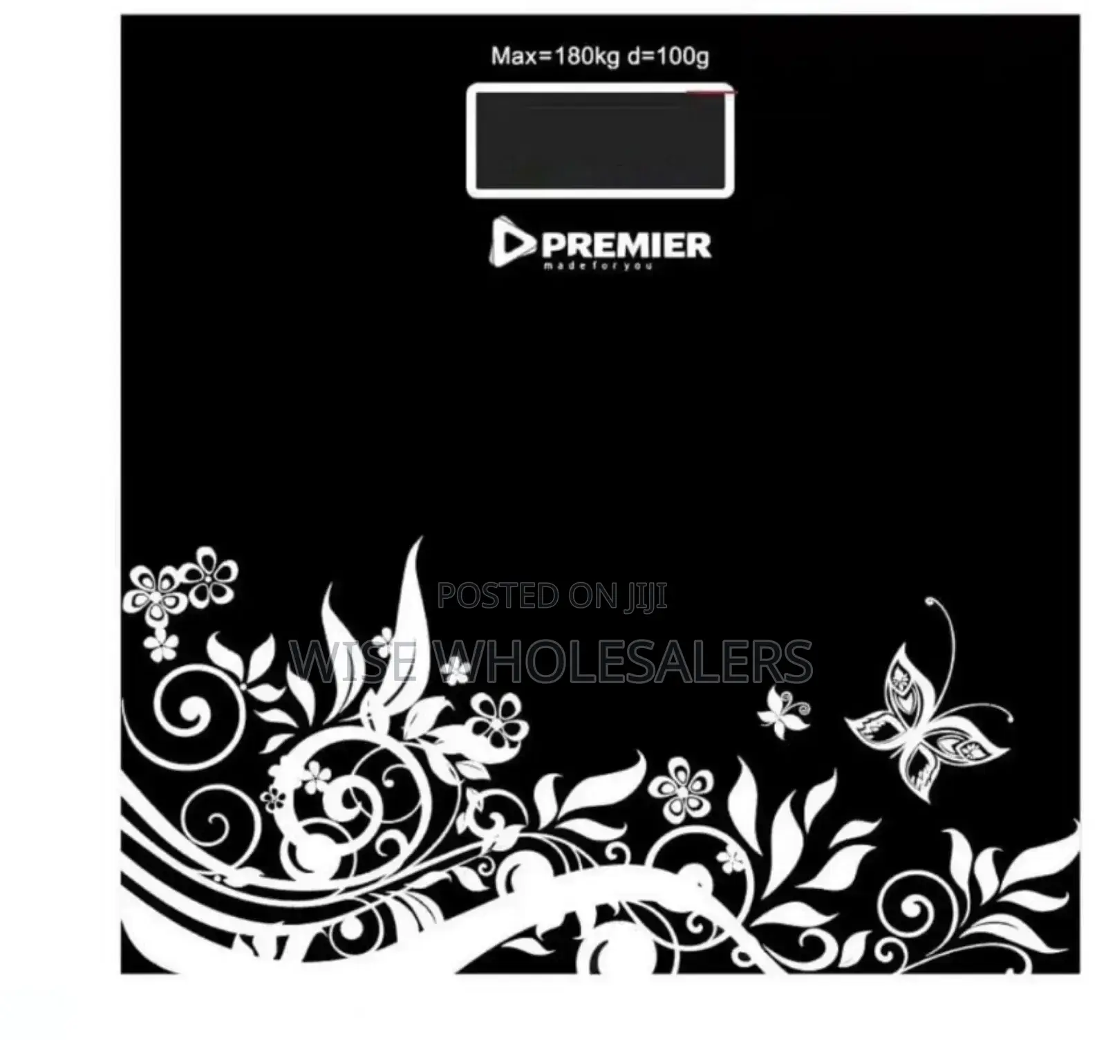 Premier Digital Bathroom Scale 180kgs