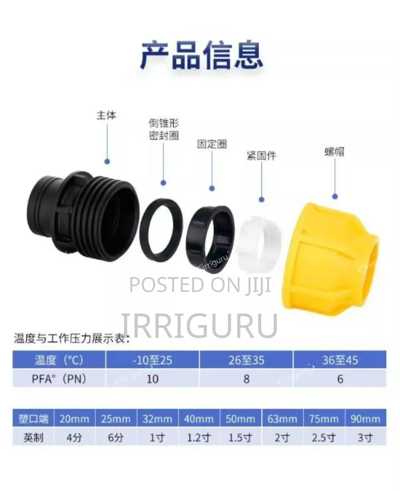 Female Inner Threaded