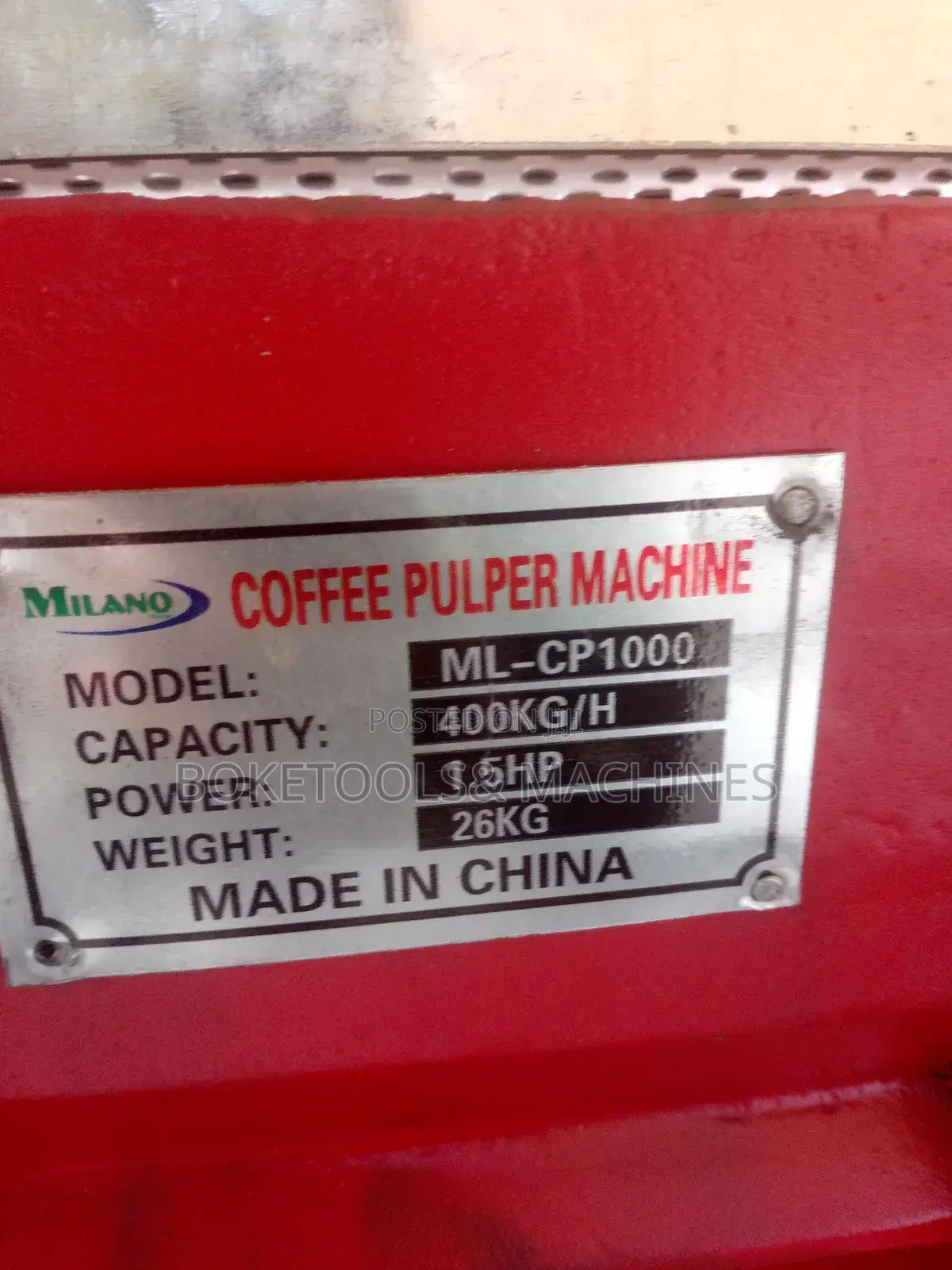 Coffee Pulper Machine 400kg/Hr