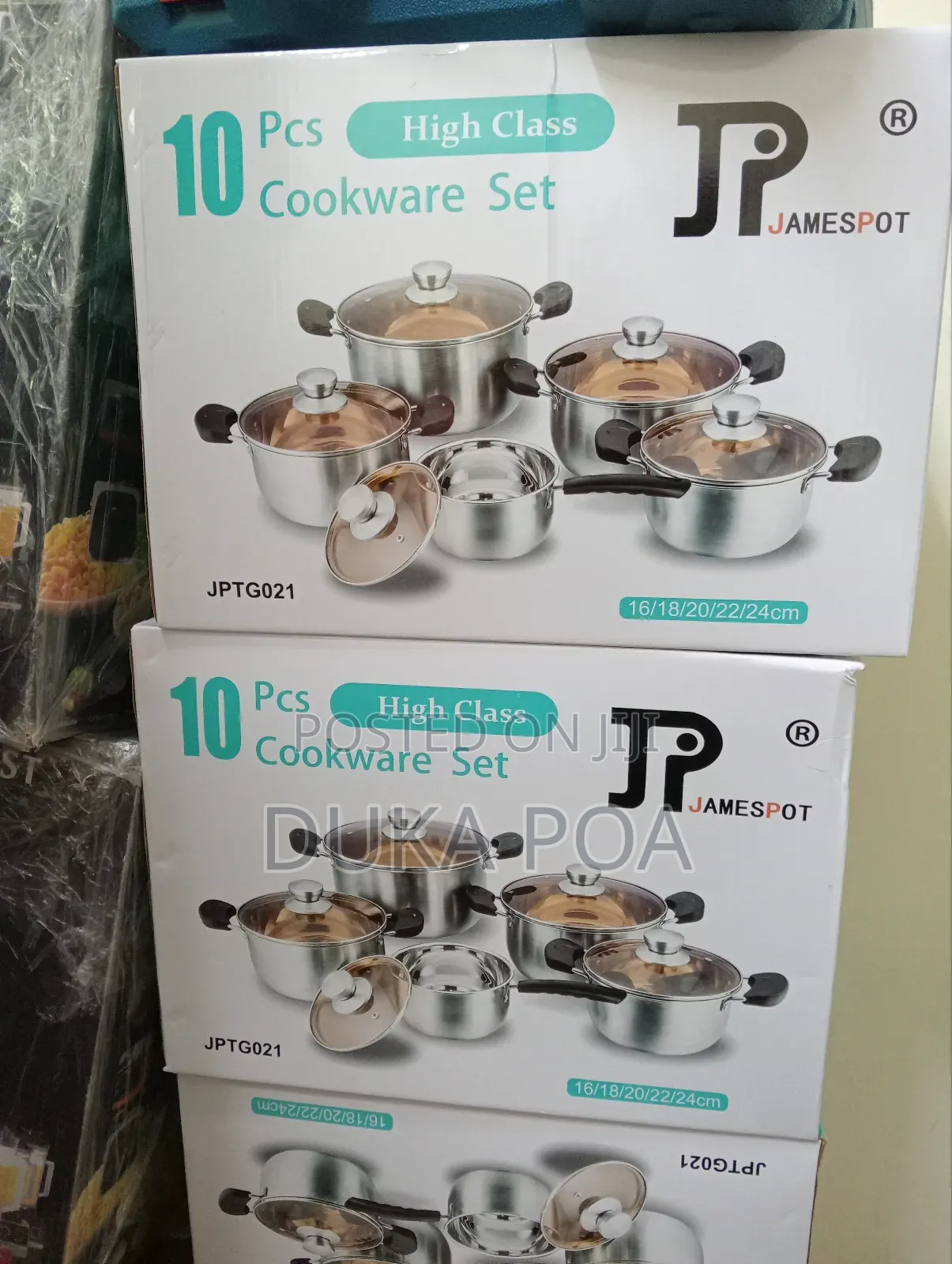 Jp Stainless Steel Cookware Sets With Glass Lids