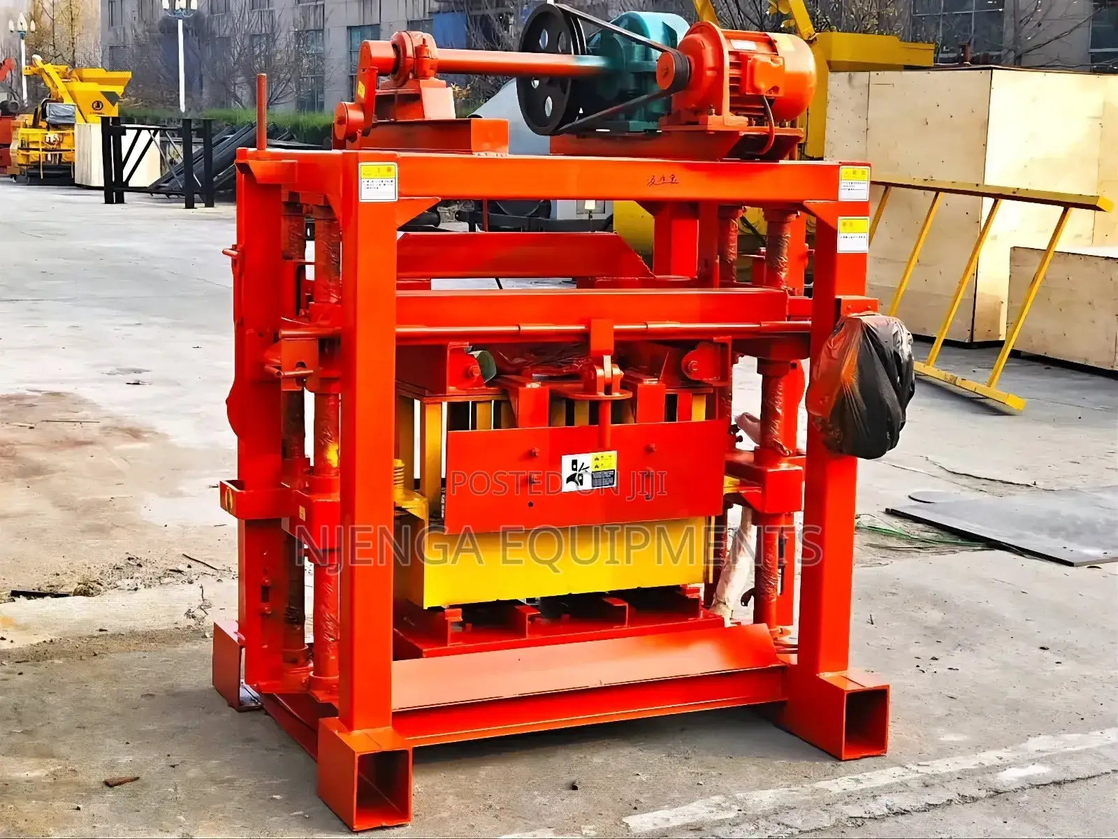 Concrete Cabro Making Machine