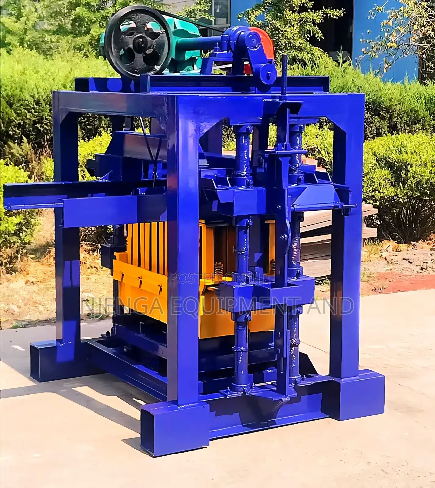 Concrete Block Paver Making Machine