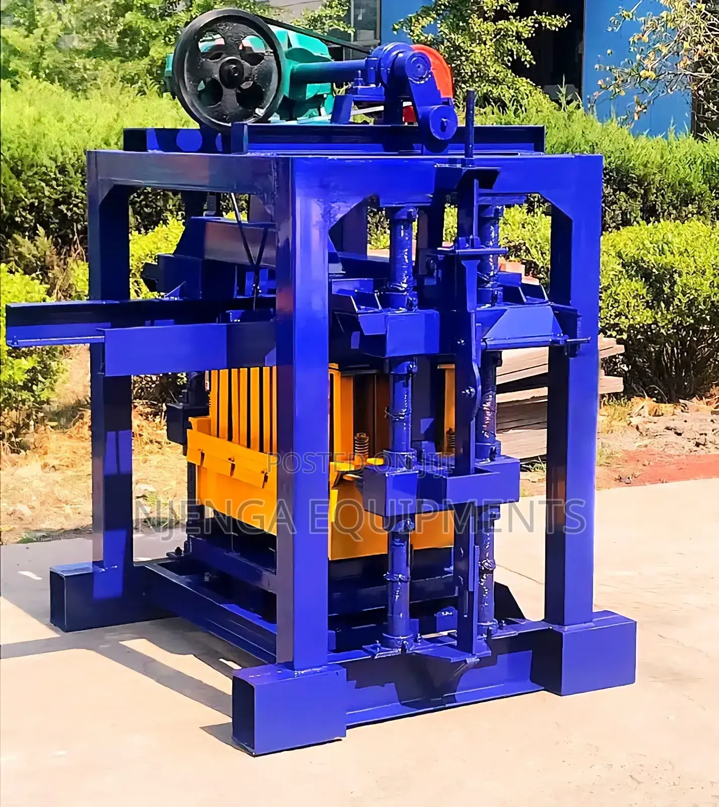 Concrete Block Paver Making Machine
