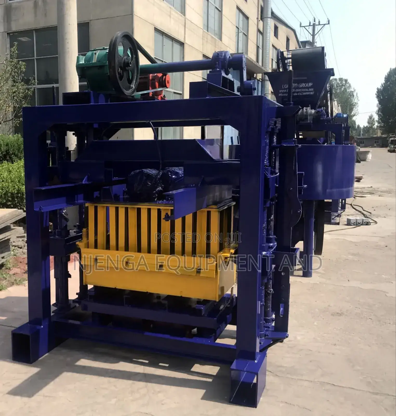 Large Capacity Brick Making Machine