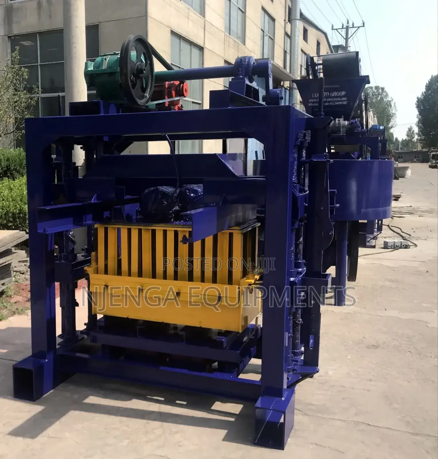 Large Capacity Brick Making Machine