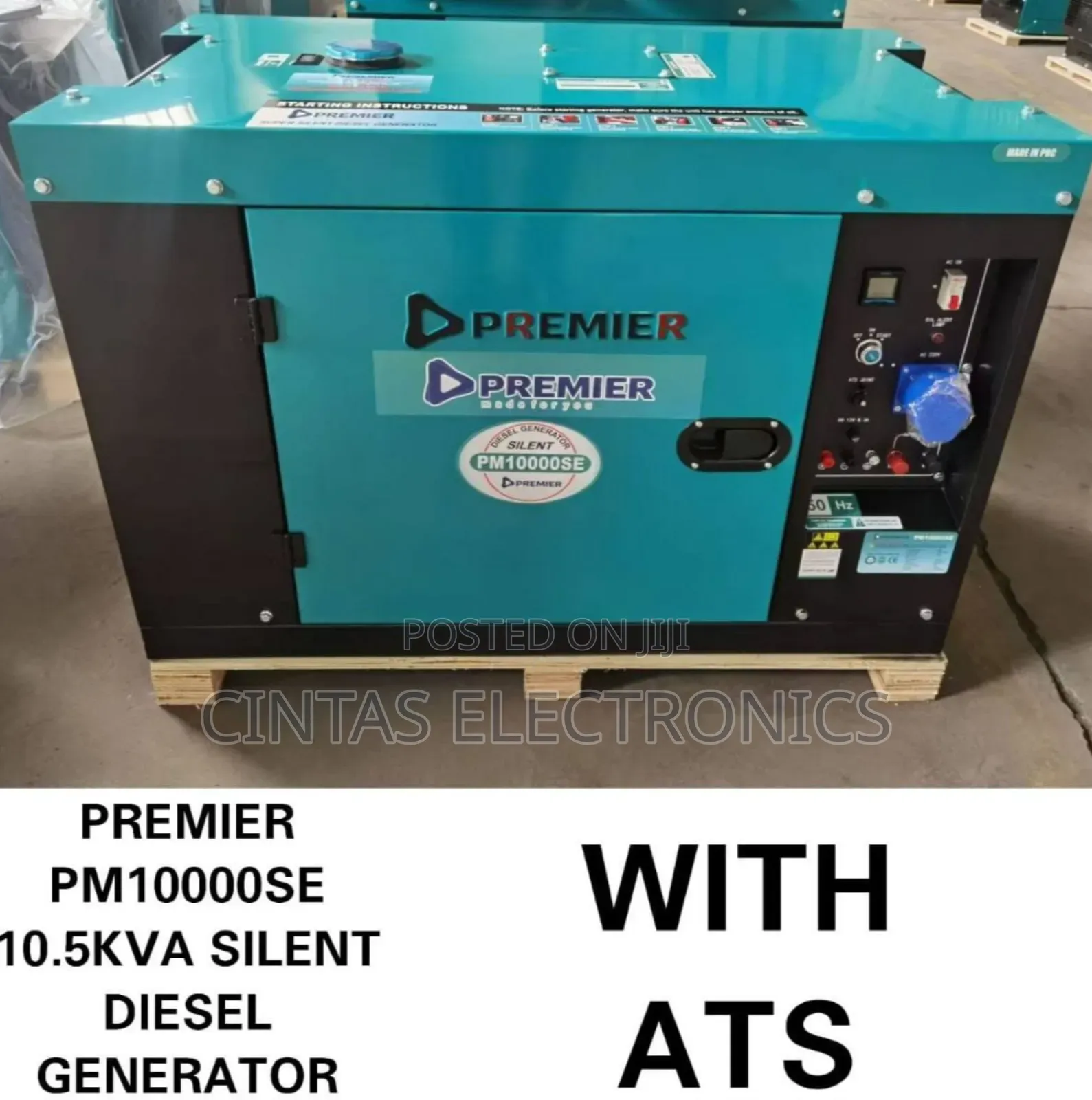 Premier 10.5kva Silent Diesel Generator