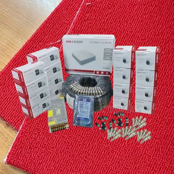Audio Warning Hikvision 16 1080p CCTV Cameras Full Package