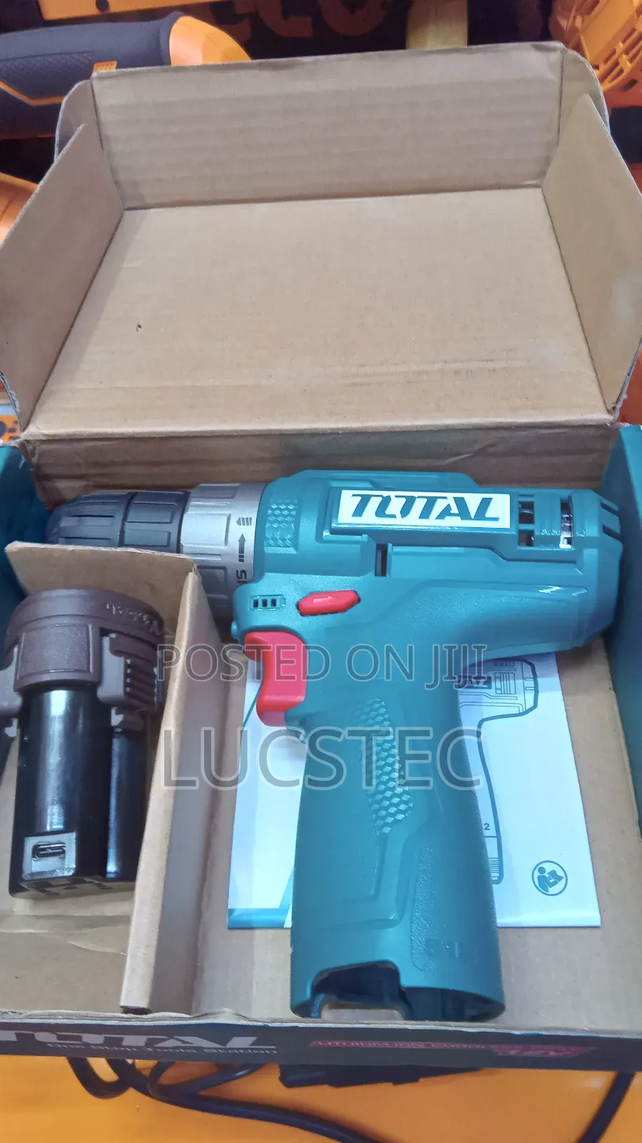 Total Tdli12428 12v Lithium-ion Cordless Drill.
