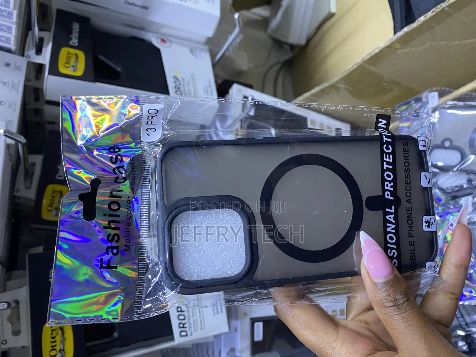 Xtcase Magnetic Case for iPhone 13 Pro Translucent Case