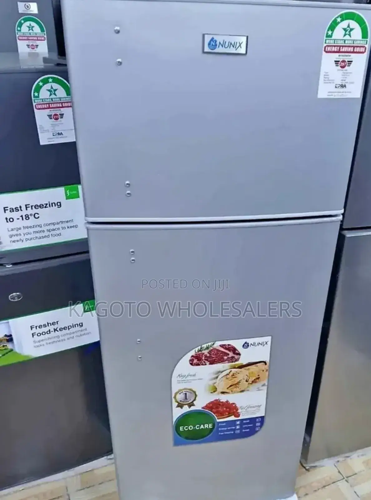 210litres Nunix 2door Refrigerator N210l