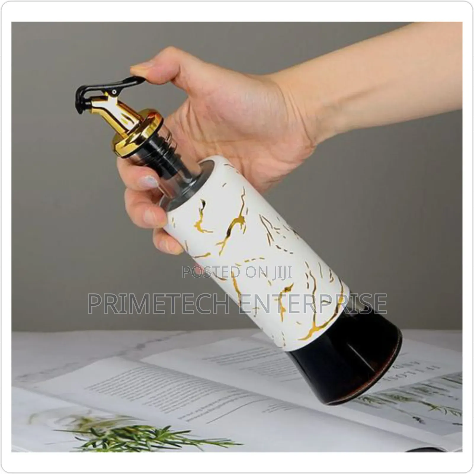 Oil Bottle-marble*"