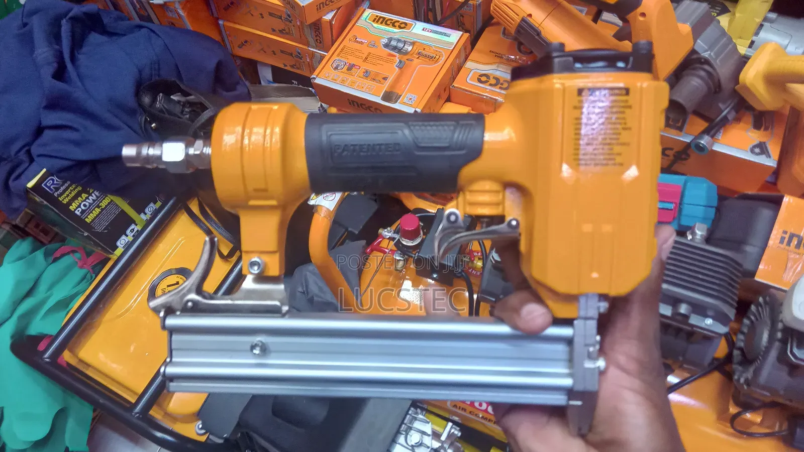 Ingco Air Brad Nailer, Model Abn10301-3.
