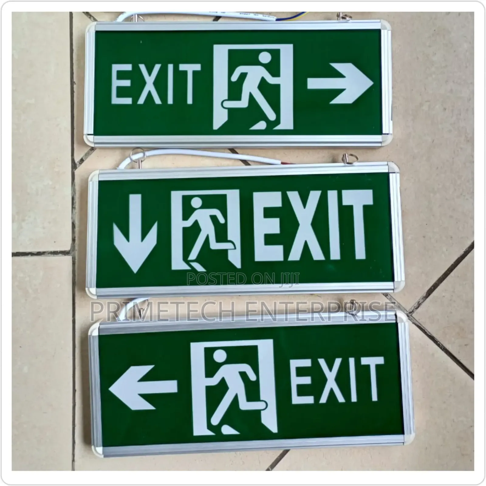 Led Digital Fire Exit Sign