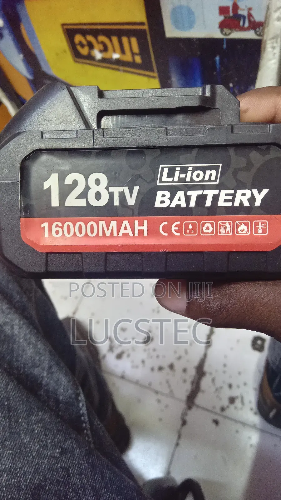 128v Lithium-ion Battery