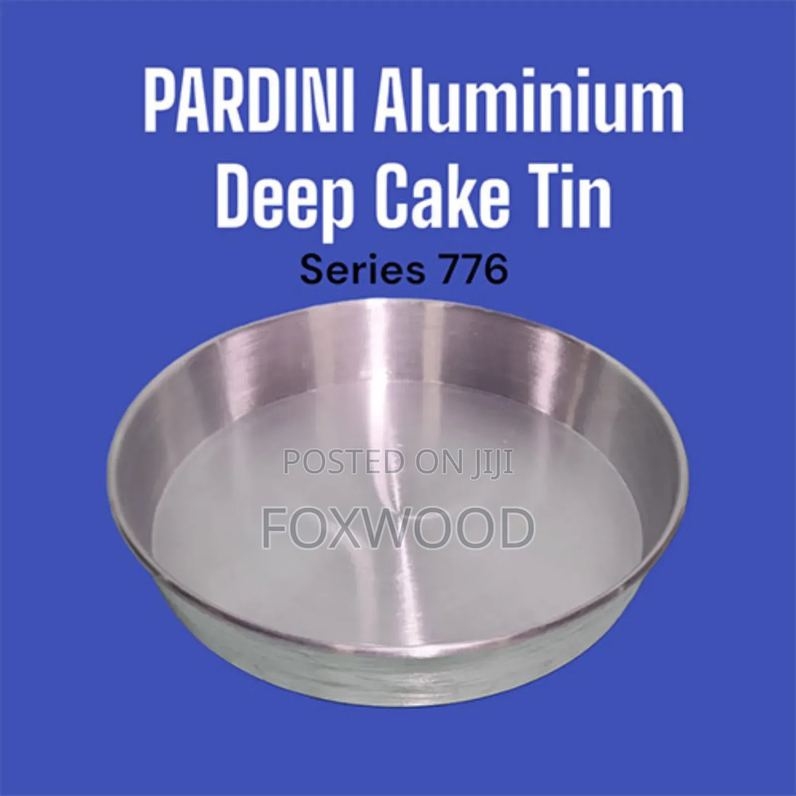 Pardini Aluminum Deep Round Baking Tins 30cm