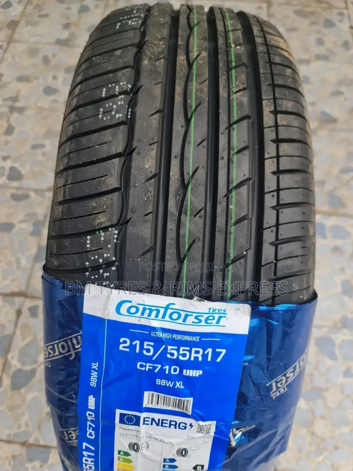 215 /55 R17 Comforser Tyres.