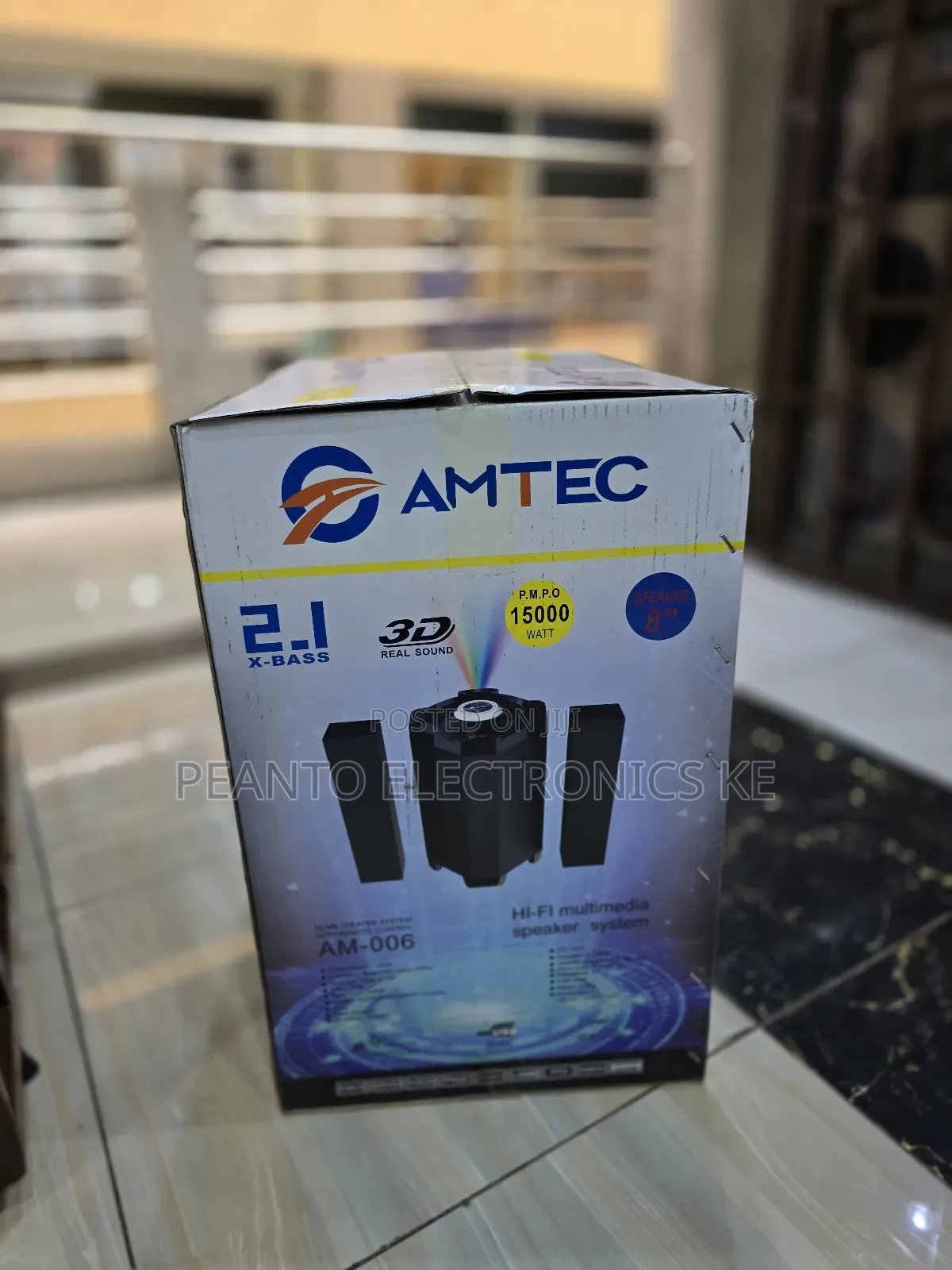 Amtec Am-006 15000w X-Bass Subwoofer Multimedia System