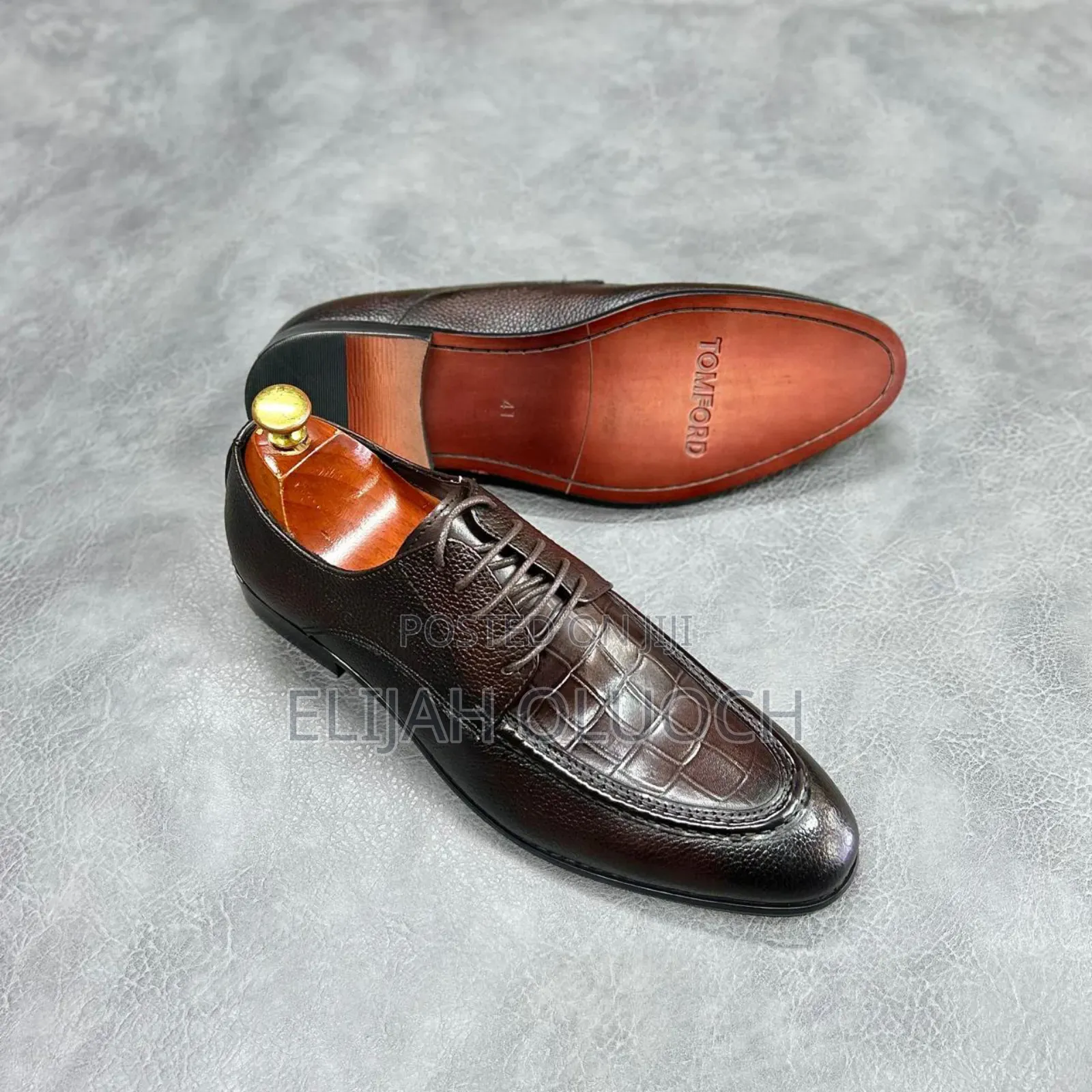 Tom Ford Pure Leather Oxford Officials