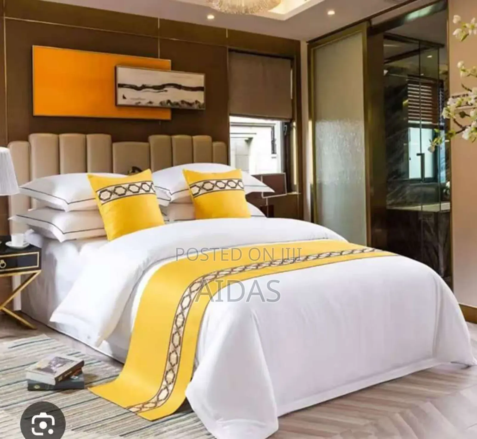 1 Bed Runner and 2 Matching Pillow Cases