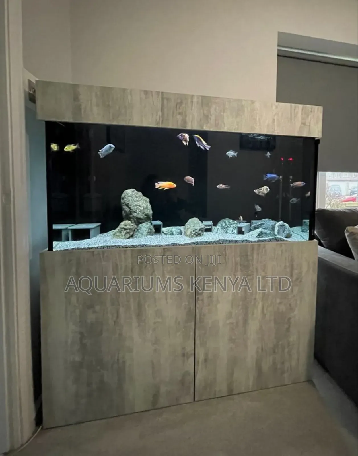 Custom Aquarium With Stand N Hood Elegant,Durable,Functional
