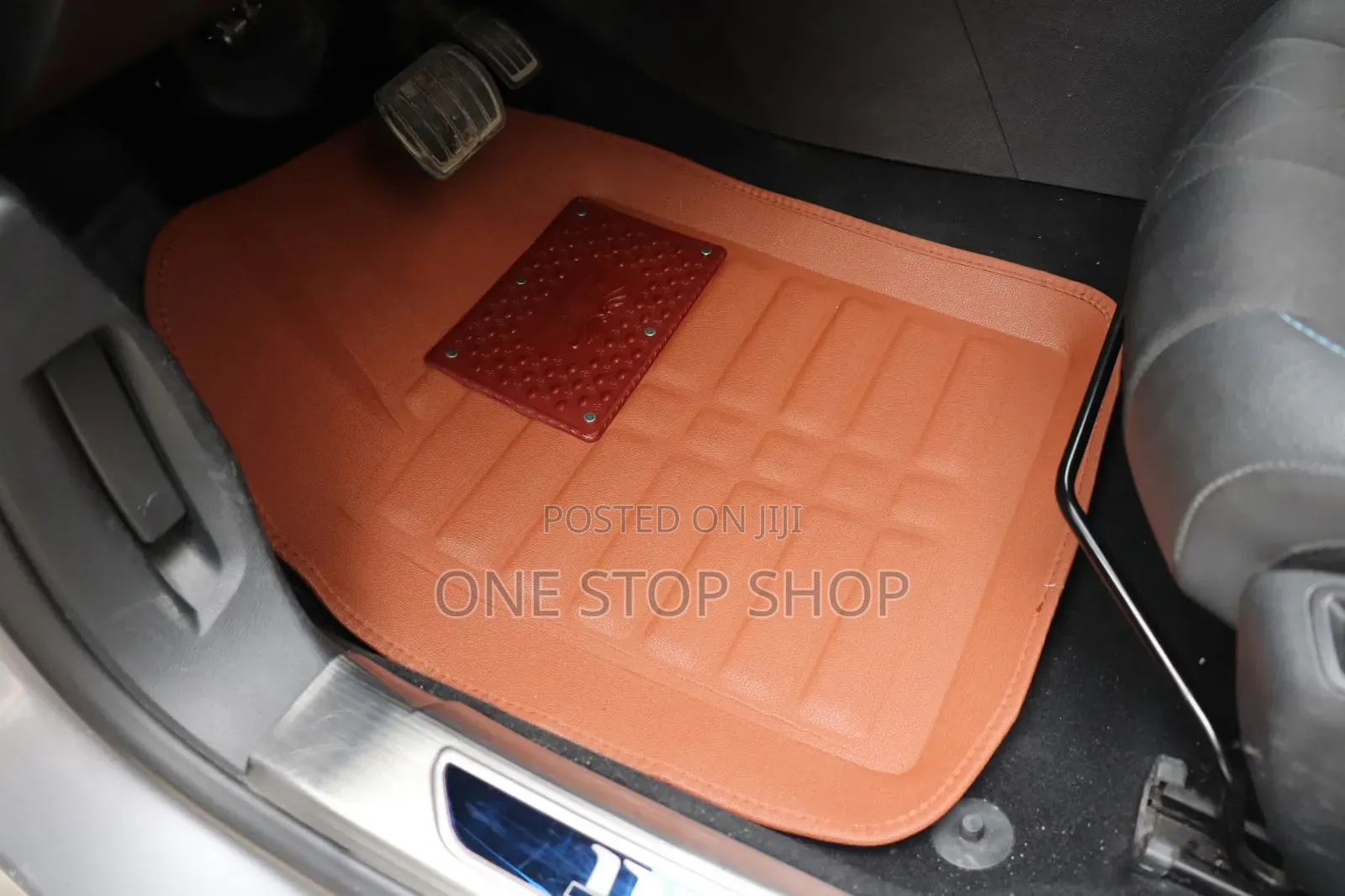 Brown Leather Carpet Mats ( Baije,Grey Colors Available