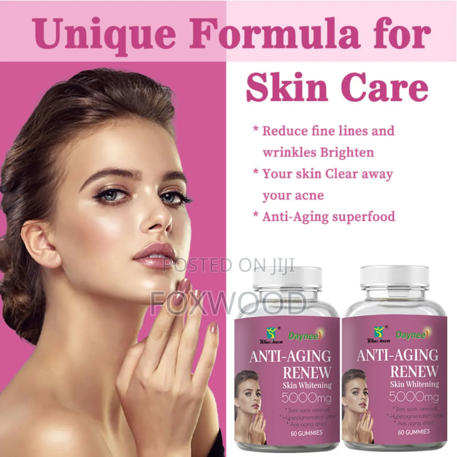 Anti-aging Renew Skin Whitening 5000mg (60 Gummies)