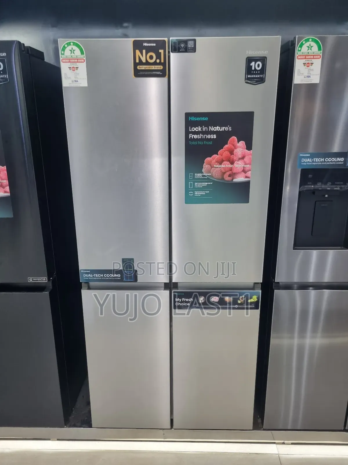 Hisense 4 Door Fridge No Frost-470l Ref470drz