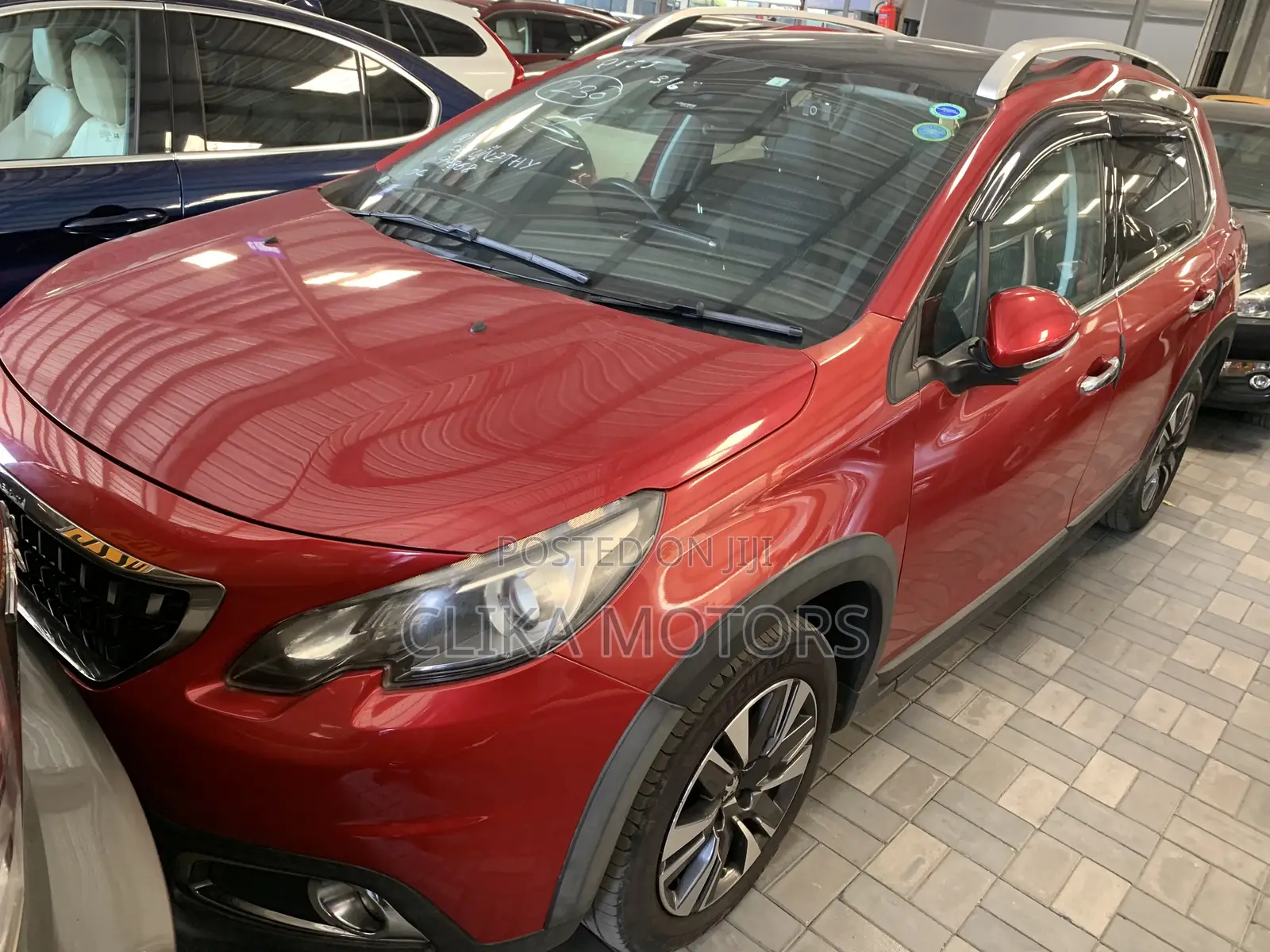 Peugeot 2008 1.6 BlueHD (100 Hp) 2018 Red