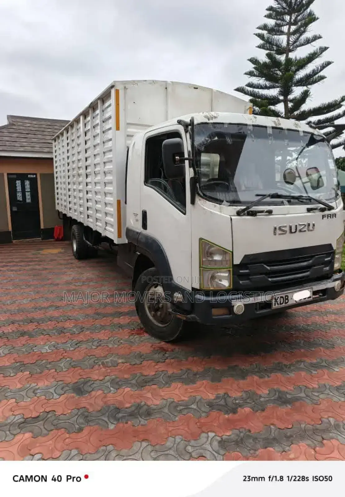 Truck Accessible for Goods Delivery.