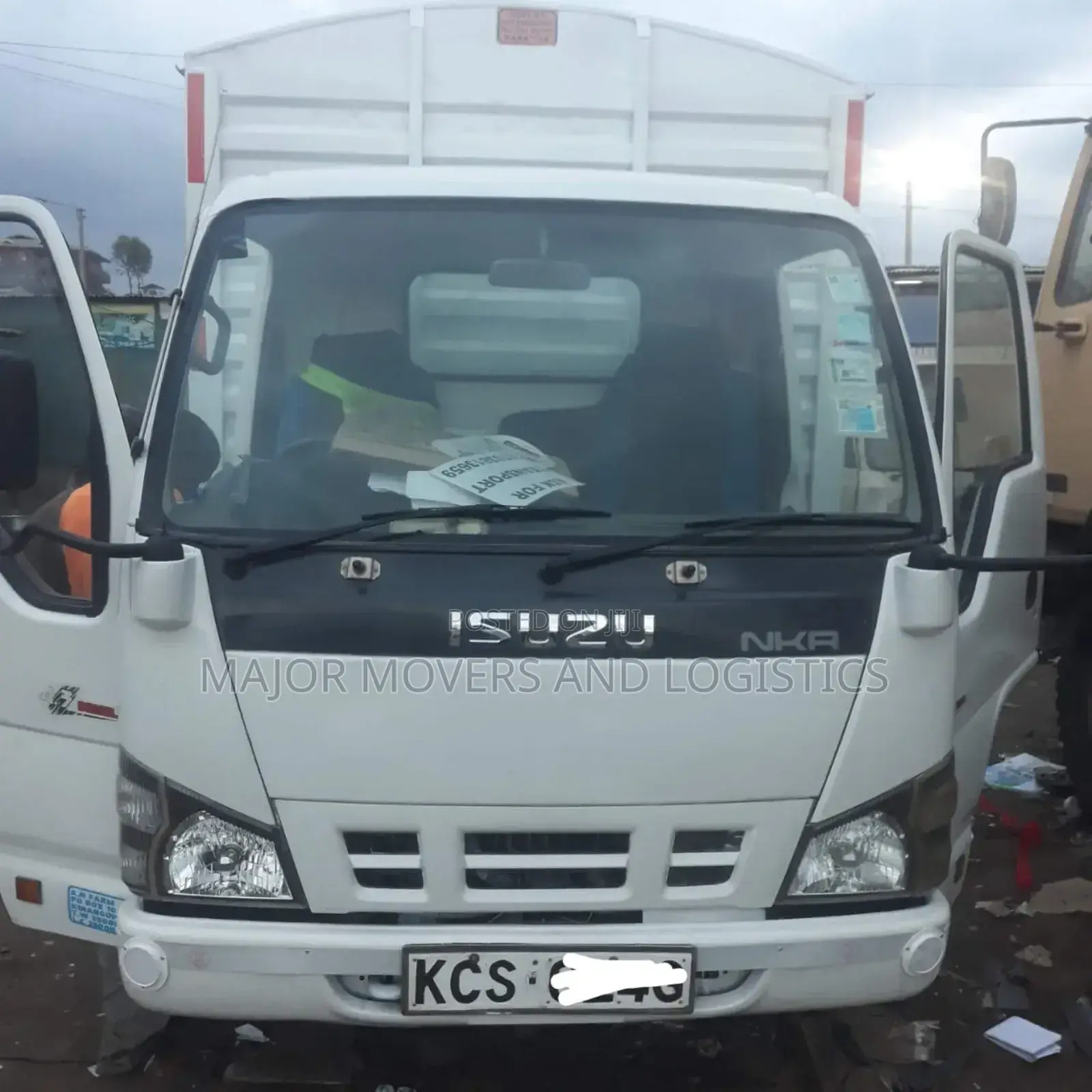 Truck Accessible for Goods Delivery.