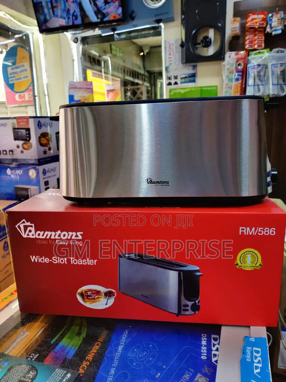 *Ramtons Wide Slot Toaster at 