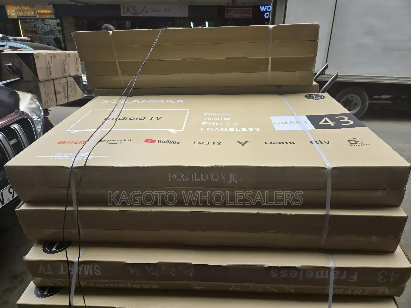 43inches Solarmax Smart Android Tv
