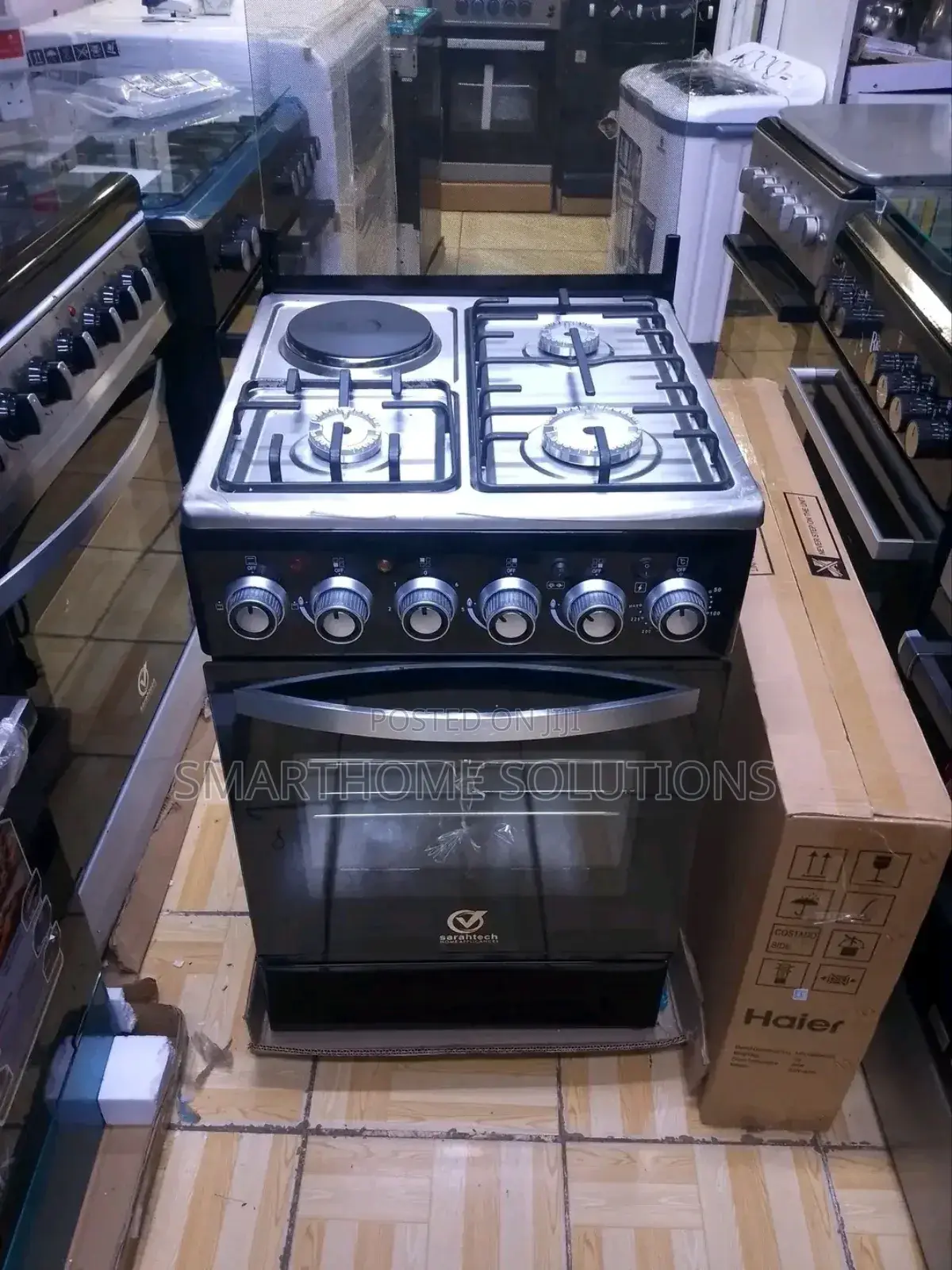 Saratech Standing Cooker 50 by 55 3 Gas + 1 Electric