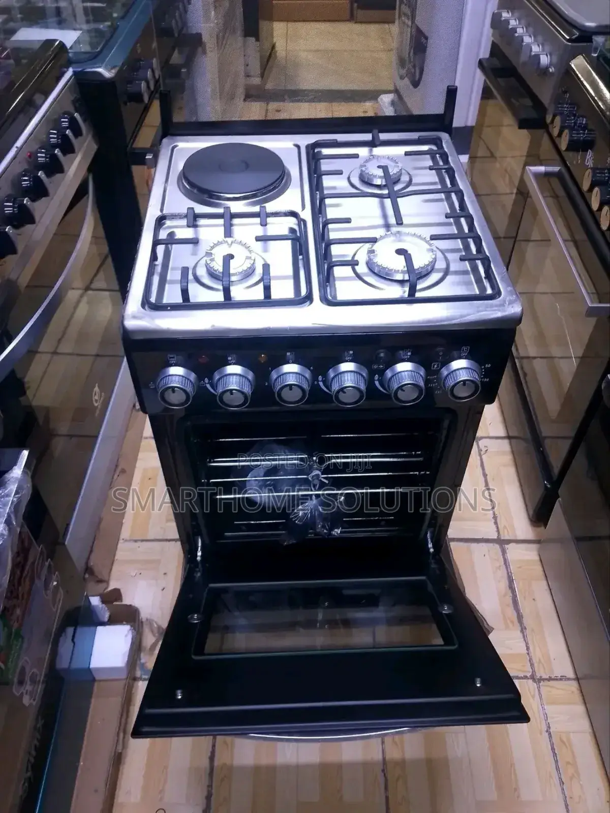 Saratech 50by 55 3gas + 1electric Standing Cooker