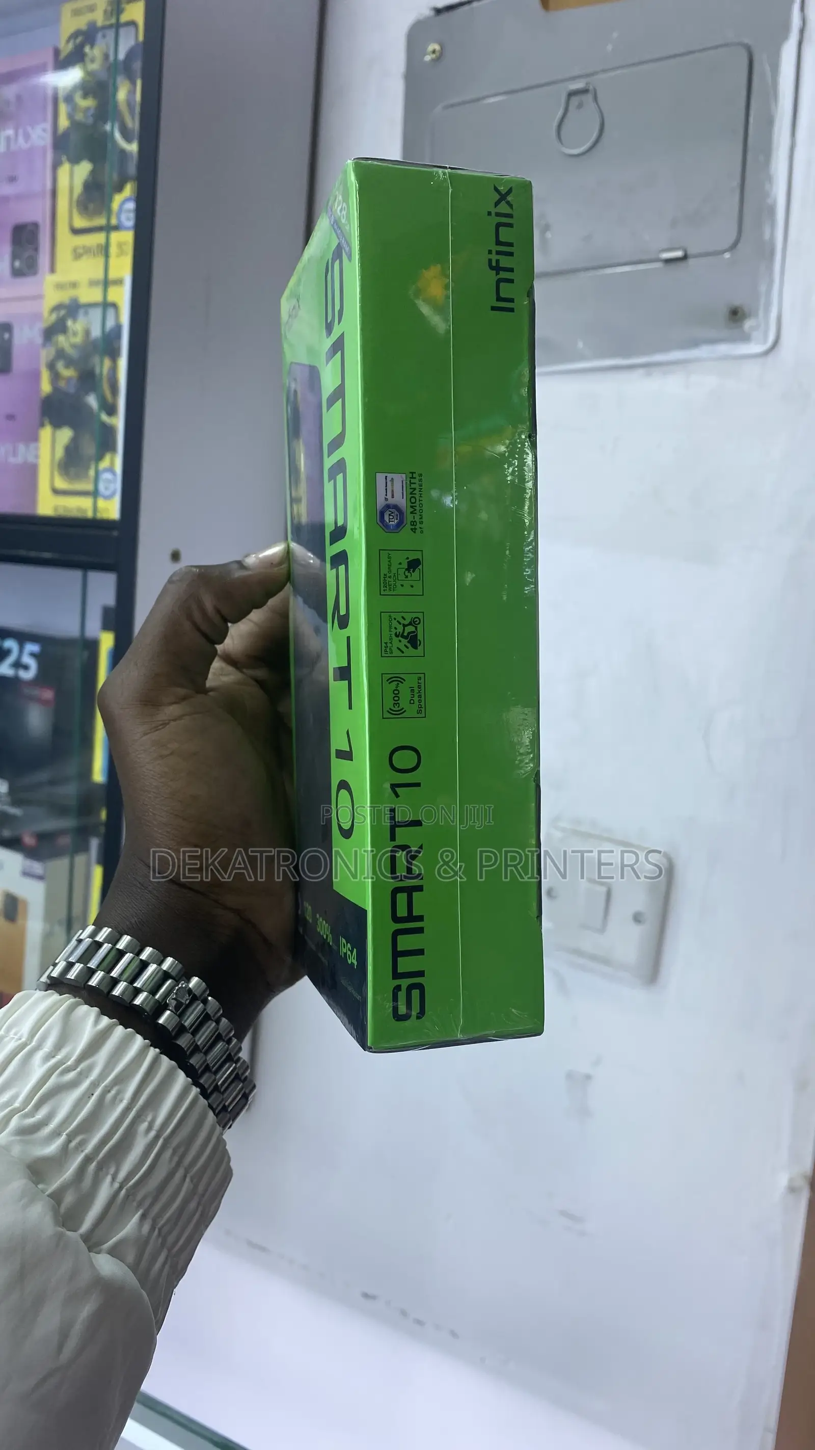 New Infinix Smart 10 128 GB Black