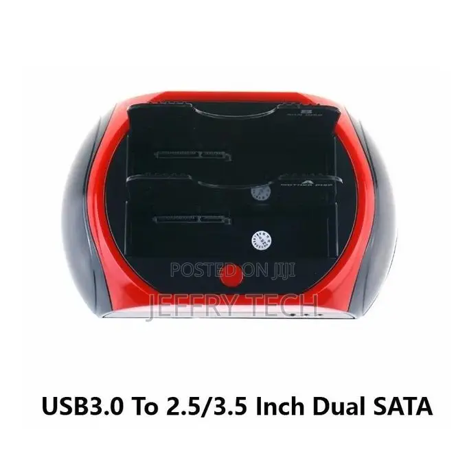 Dual 2.5" and 3.5" Sata Hard Drive Docking Station 576u3