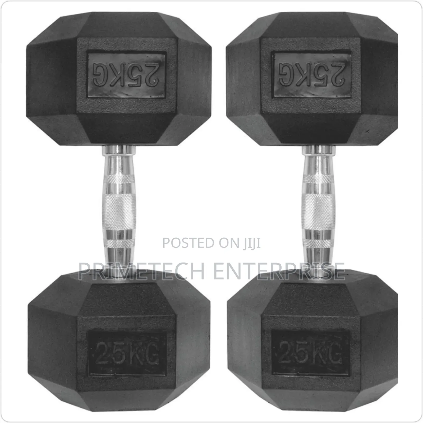 25kg Hexagon Dumbbells-One Hand