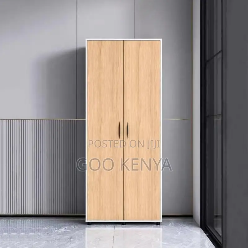 Office Cabinet ; Simple Modern Floor Library Wood Bookcase