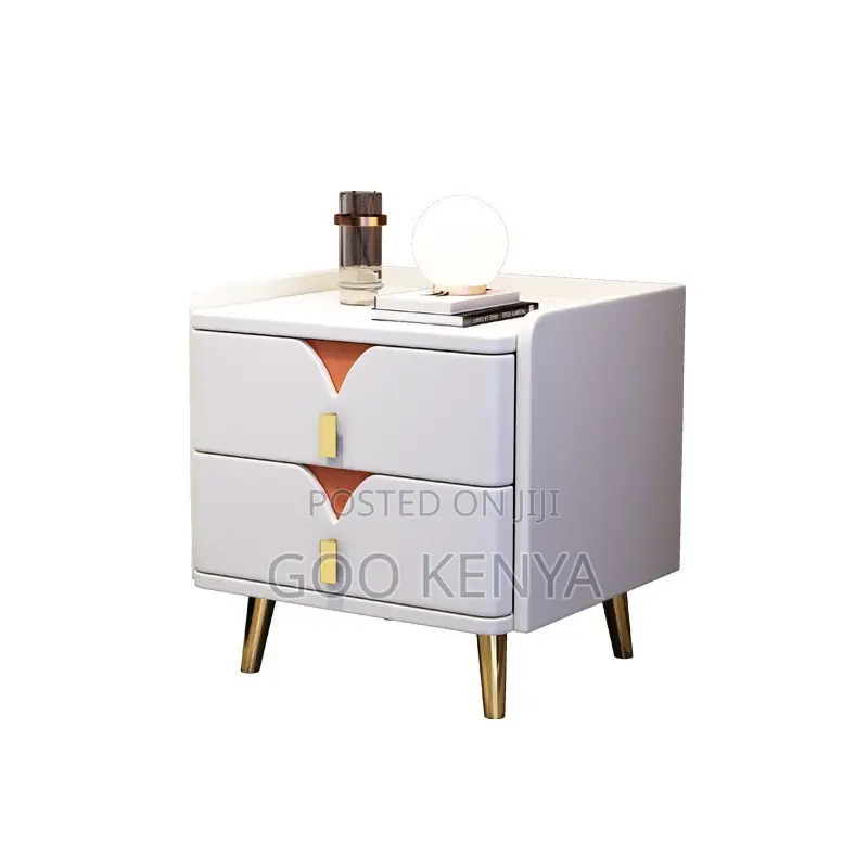Home Cabinet ; Bedside Cabinet Modern Smart Double Storage