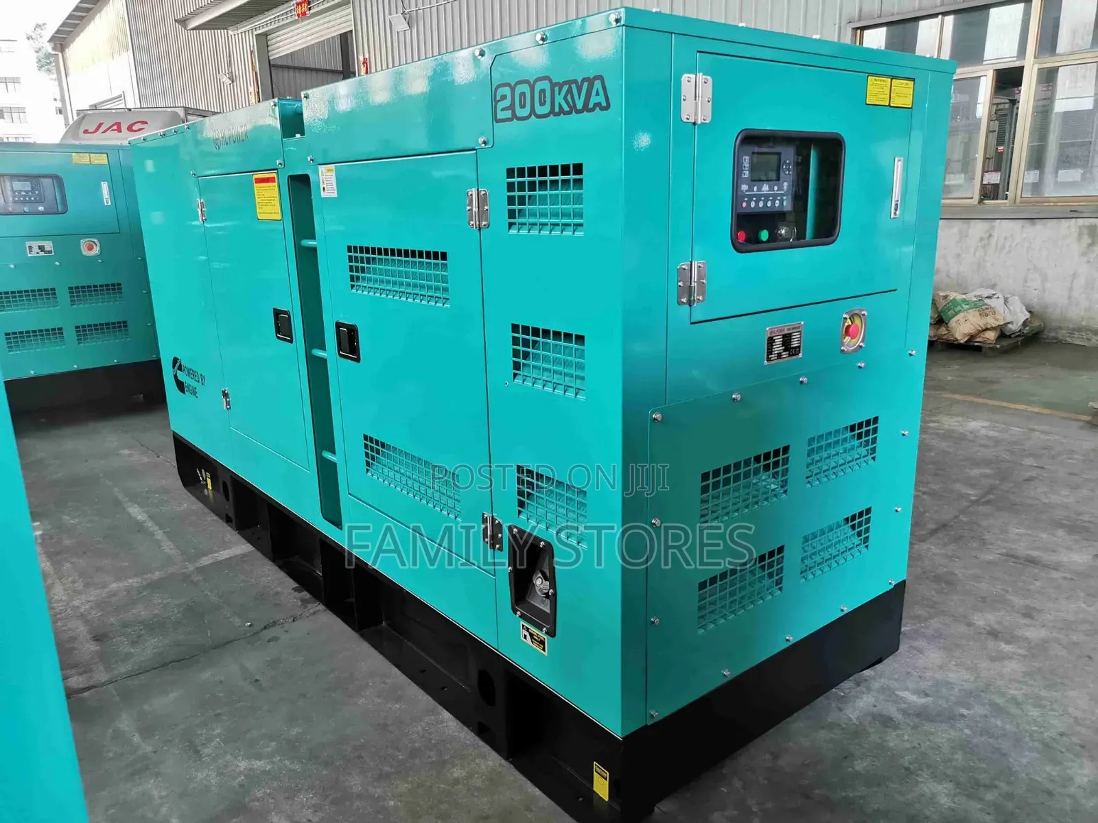 Cummins 200kva Diesel Silent Generator With Inbuilt Ats.