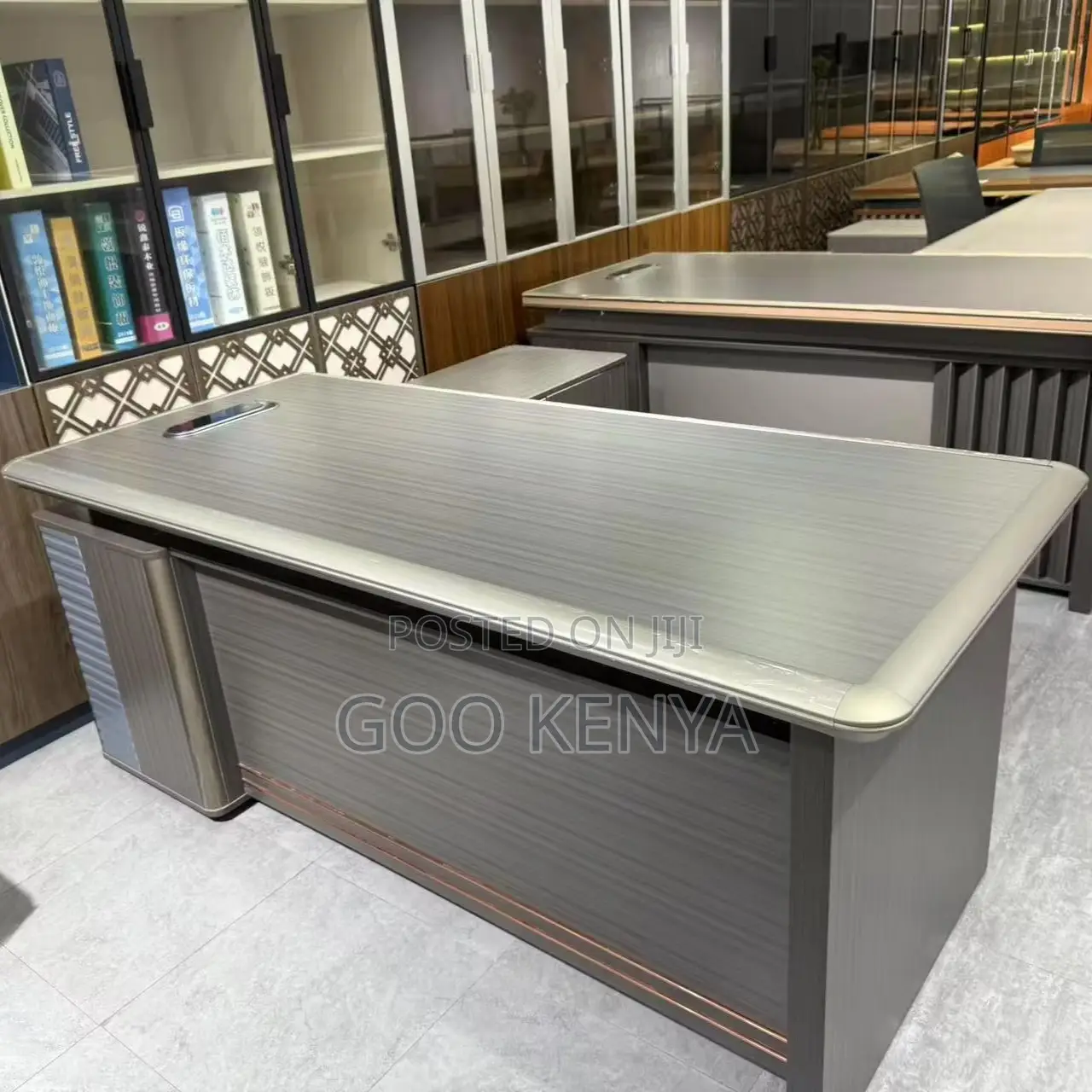 Office Desk ; 180cm Wooden Executive Computer Office Desk